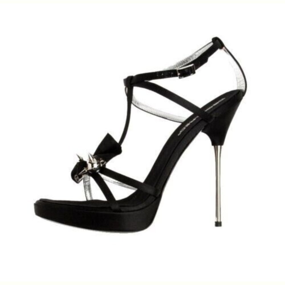 New DSQUARED2 Spiked Stiletto Platform Shoes 39.5 - 9.5